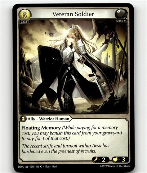 TCG Veteran .